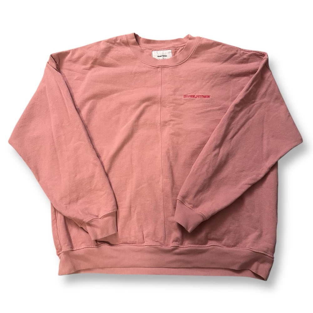 Daniel Patrick Crewneck Pink Crewneck Sweatshirt Sz XL